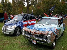 Ponytail's cars at Garfield Park