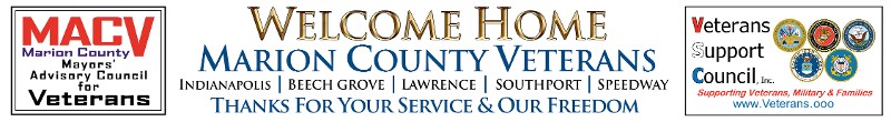 MACV & VSC Welcome Home Marion County Veterans