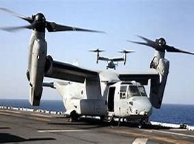 Marines Osprey Helicopter