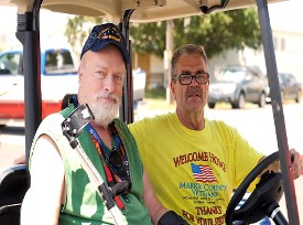 Veteran with Bob Wilmoth (Volunteer)