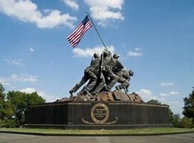 Marine Corps WWII Memorial in Washington D.C.