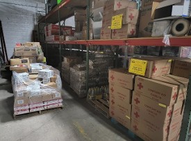 Warehouse storage area Warehouse storage area
