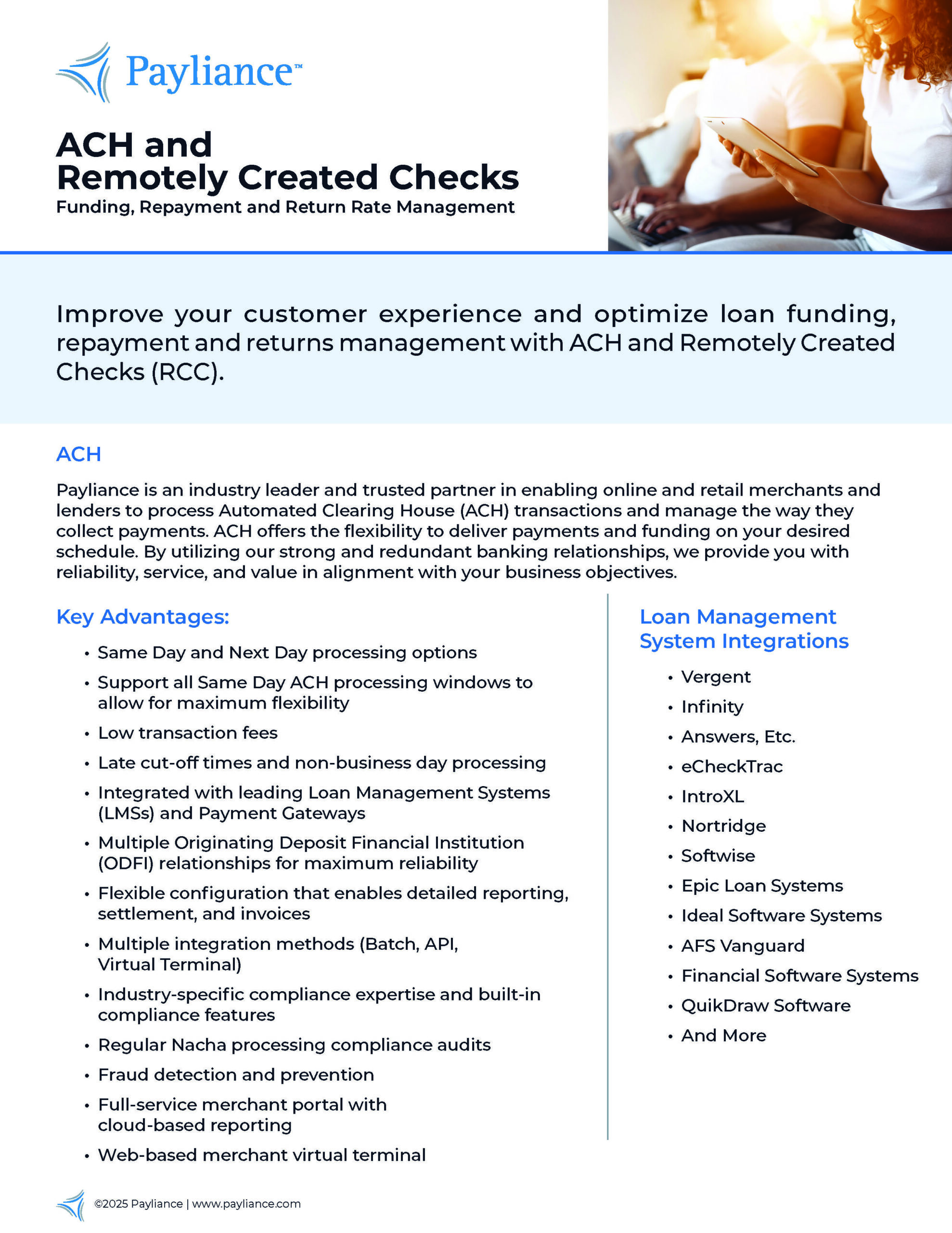 ACH and Remotely Created Checks